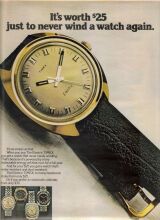 1972 Timex Electric Ad